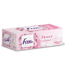 صابون فاکس مدل Flower تحت لیسانس وزن125 گرم مجموعه 8 عددی