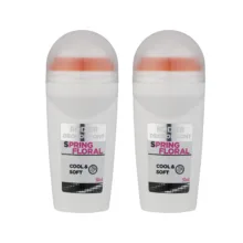 رول ضد تعریق رودیر مدل Spring Floral Cool & Soft حجم 50 میلی لیتر مجموعه 2 عددی