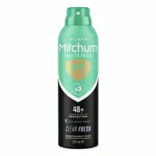 اسپری ضد تعریق زنانه میچام مدل clear fresh حجم 200 میلی لیتر