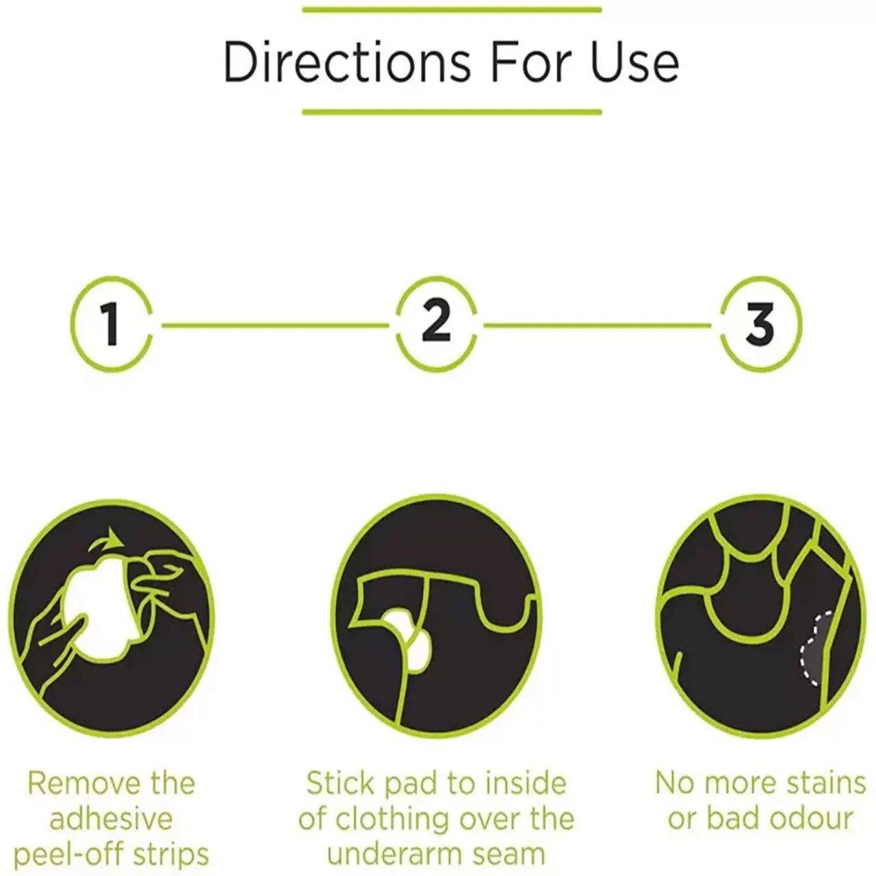 پد عرق گیر هیاهو مدل Antisolar Man Med بسته 6 عددی