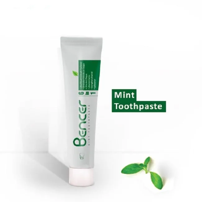 خمیر دندان بنسر مدل Mint حجم 80 میلی لیتر بسته 6 عددی