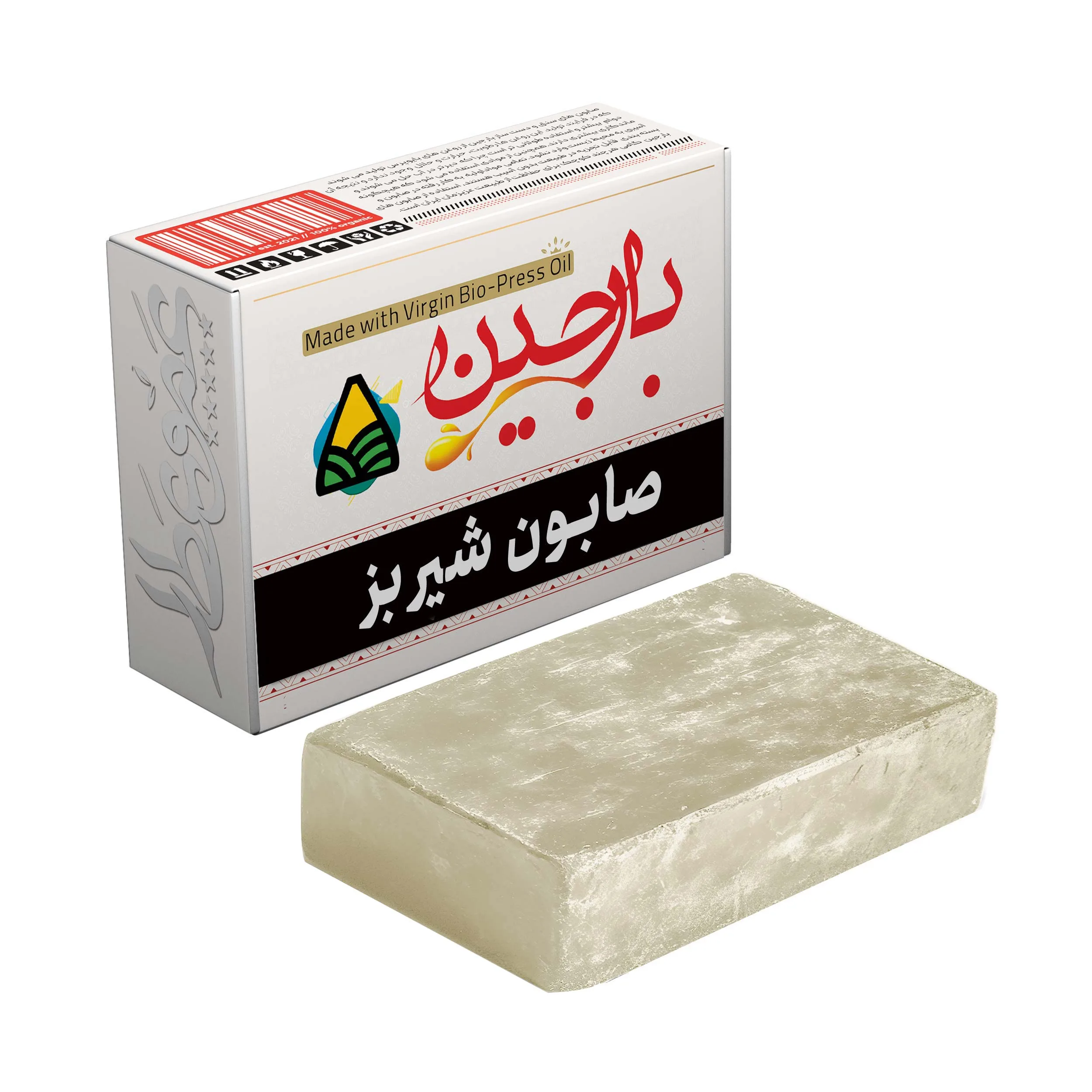 صابون شستشو بارجین مدل بایوپرس شیر بز وزن 85 گرم
