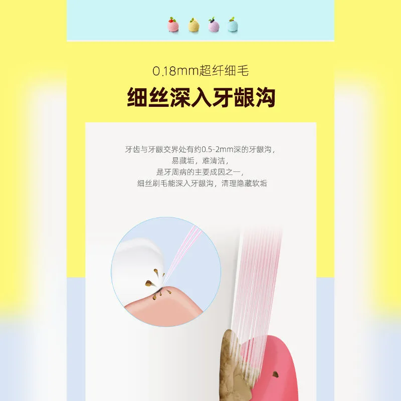 مسواک دیجو مدل ۰۷۹ با برس نرم مجموعه پنج عددی