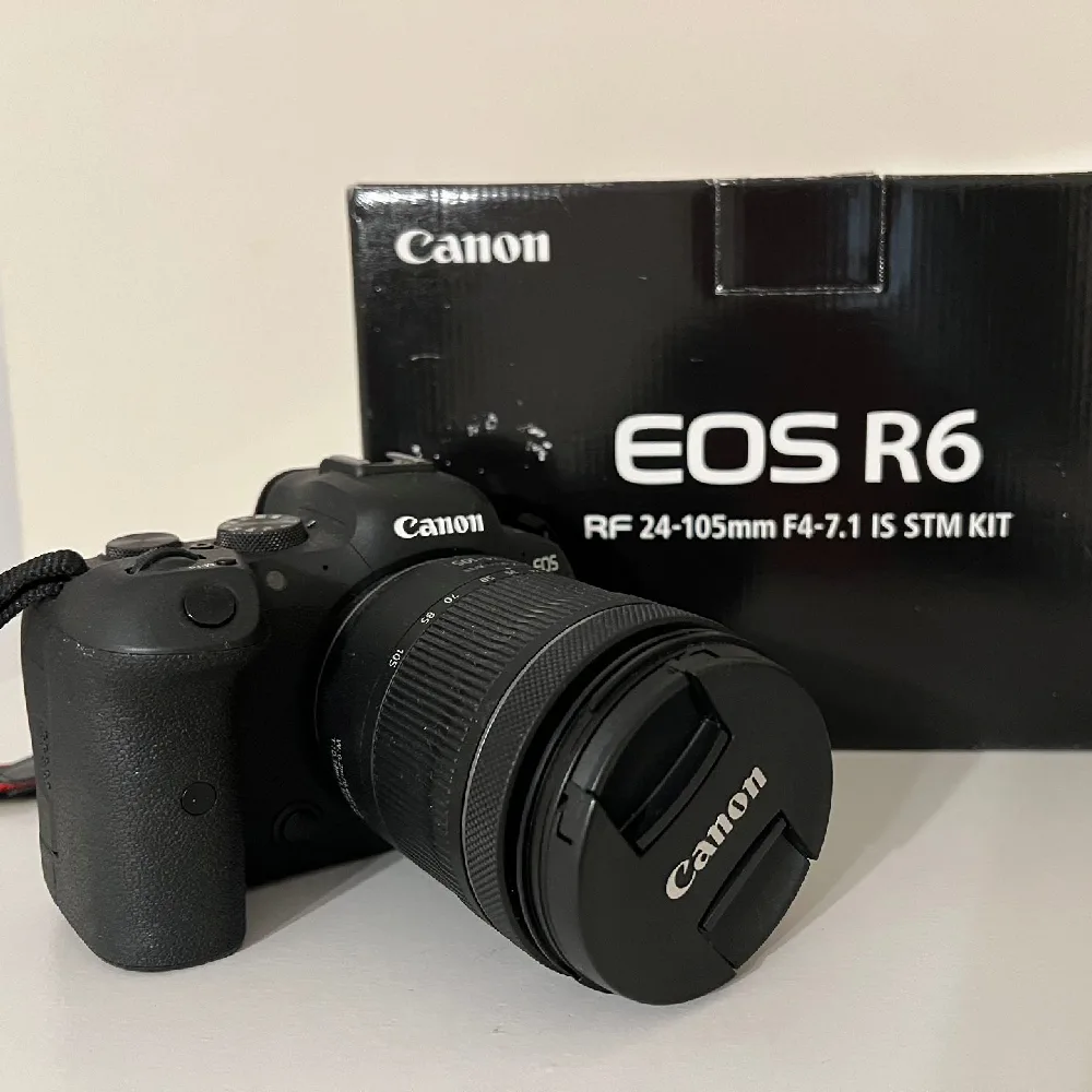 دوربین دیجیتال بدون آینه کانن مدل EOS R6 Mark II به همراه لنز RF 24-105mm F4-7.1 IS STM