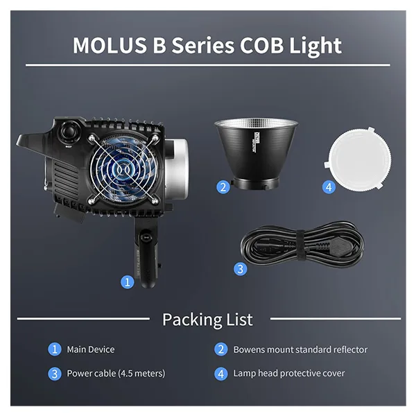 نور ثابت ال ای دی ژیون مدل MOLUS B500