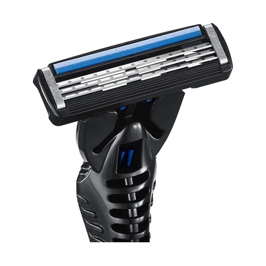 خود تراش بیک مدل Hybrid 3 Flex به همراه تیغ یدک بسته 4 عددی