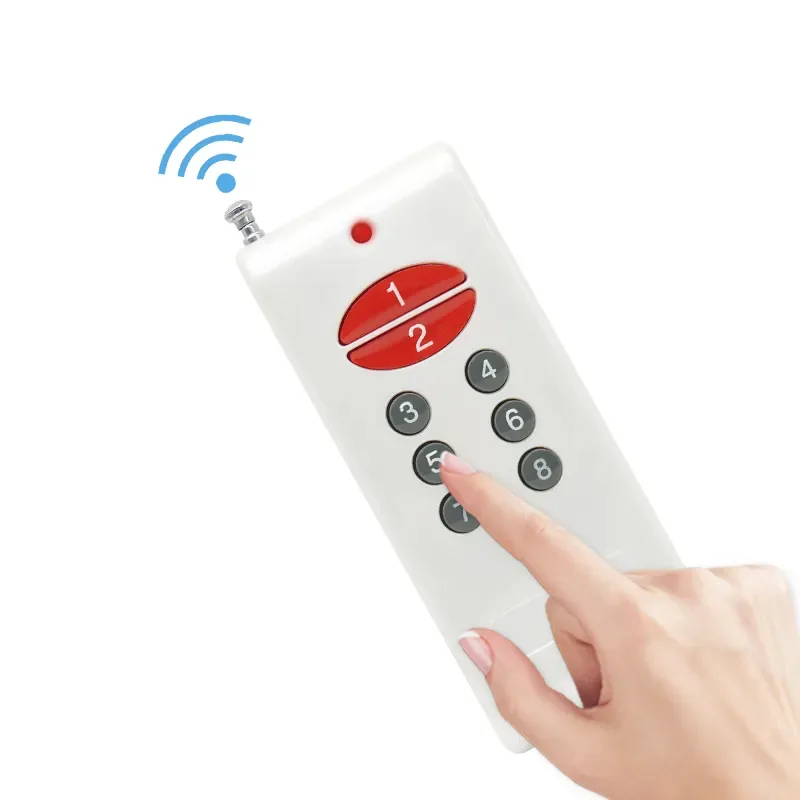 ریموت کنترل رادیویی مدل 8CH 433MHZ