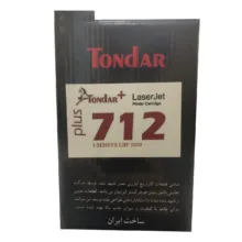 تونر مشکی تندر کانن مدل 712 Plus