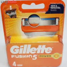 تیغ یدک ژیلت مدل 5 Fusion Power بسته 4 عددی