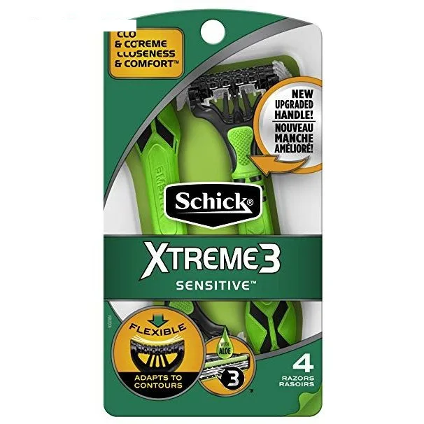 خودتراش شیک مدل xtreme3 new بسته 4 عددی