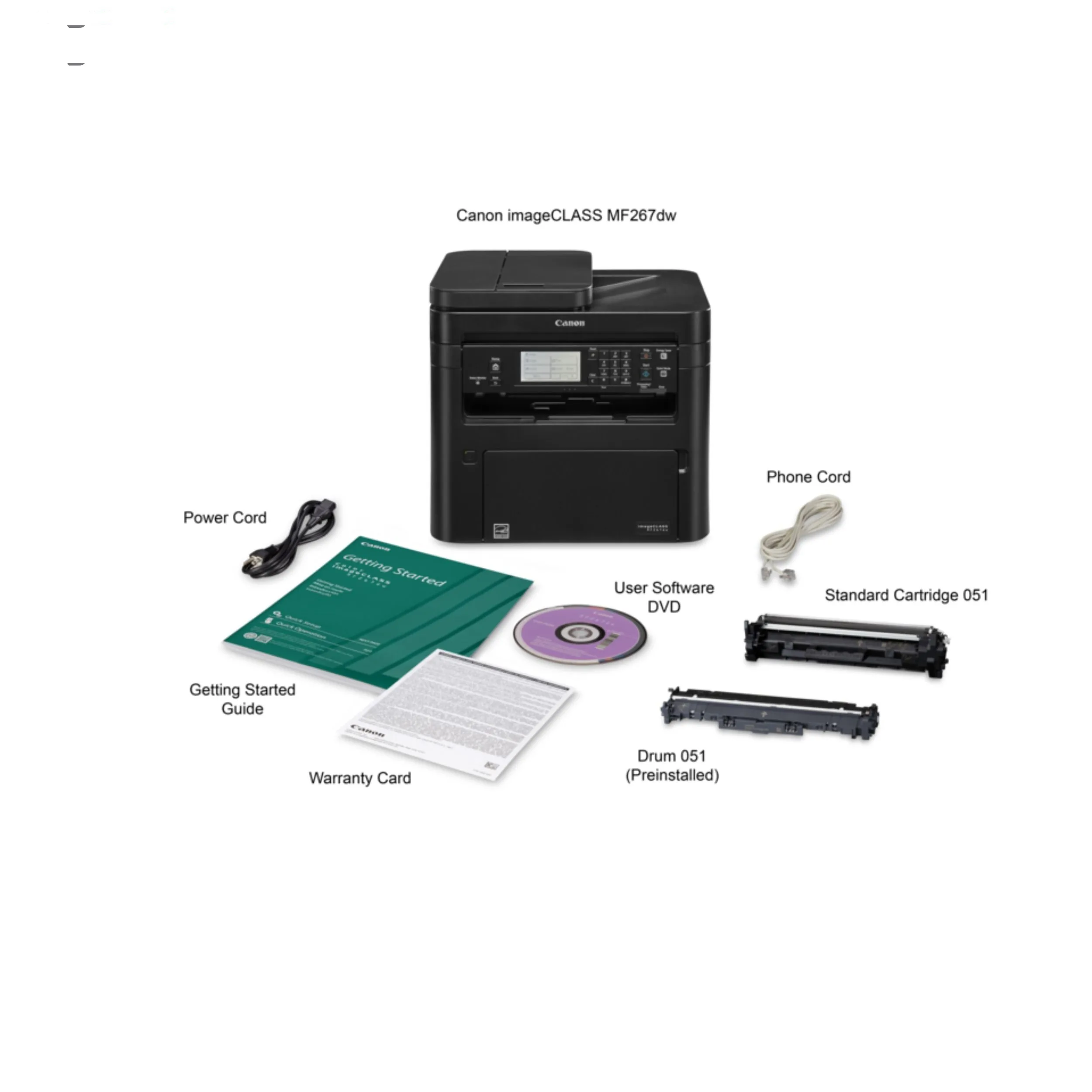 پرینتر لیزری کانن مدل imageCLASS MF267dw