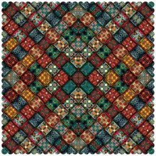 رومیزی رنس مدل T1-42078 سایز 90×95 سانتی متر