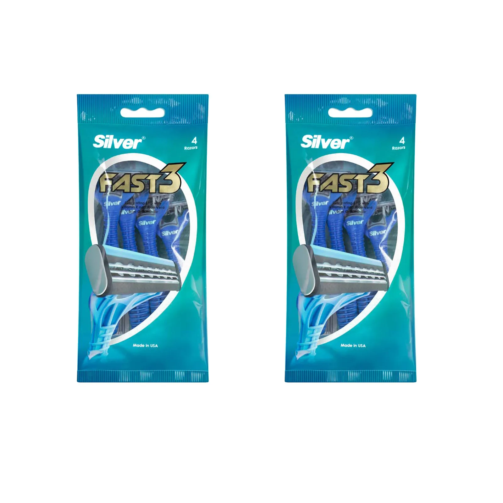 خود تراش سیلور مدل Fast 3 مجموعه 2 عددی