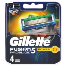 تیغ یدک ژیلت مدل Fusion Proglide Power بسته 4 عددی