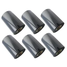 ریبون پرینتر لیبل زن مدل Wax 60mm x 300m بسته 6 عددی
