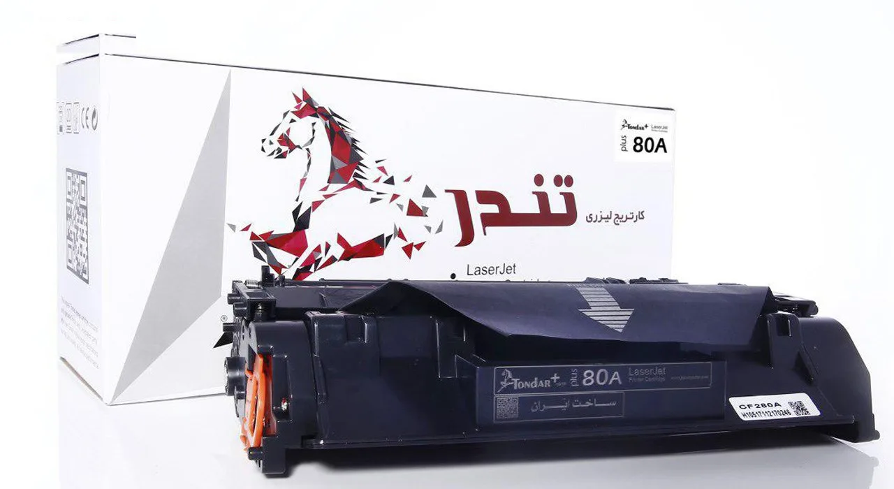 تونر مشکی تندر مدل 80A ظرفیت2800برگی گارانتی تعویض دوساله