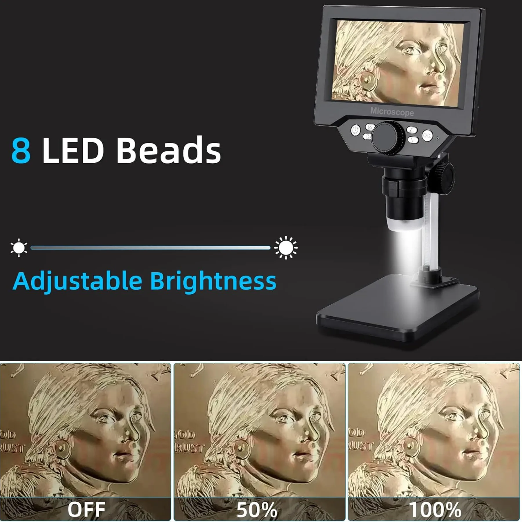 میکروسکوپ دیجیتال مدل 1000X Full HD