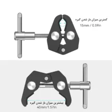 گیره اتصال مدل Iron Clamp
