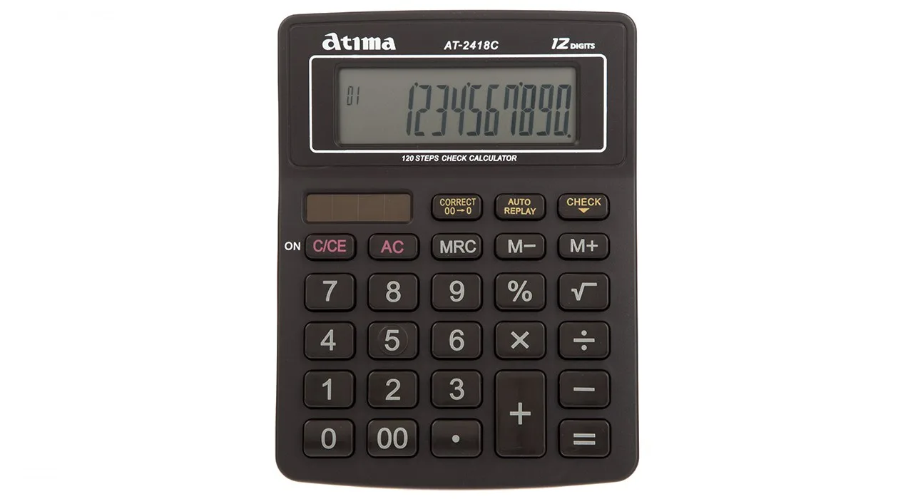 ماشین حساب آتیما مدل AT-2418C