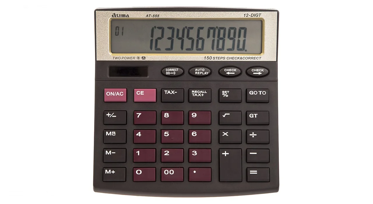 ماشین حساب آتیما مدل AT-555