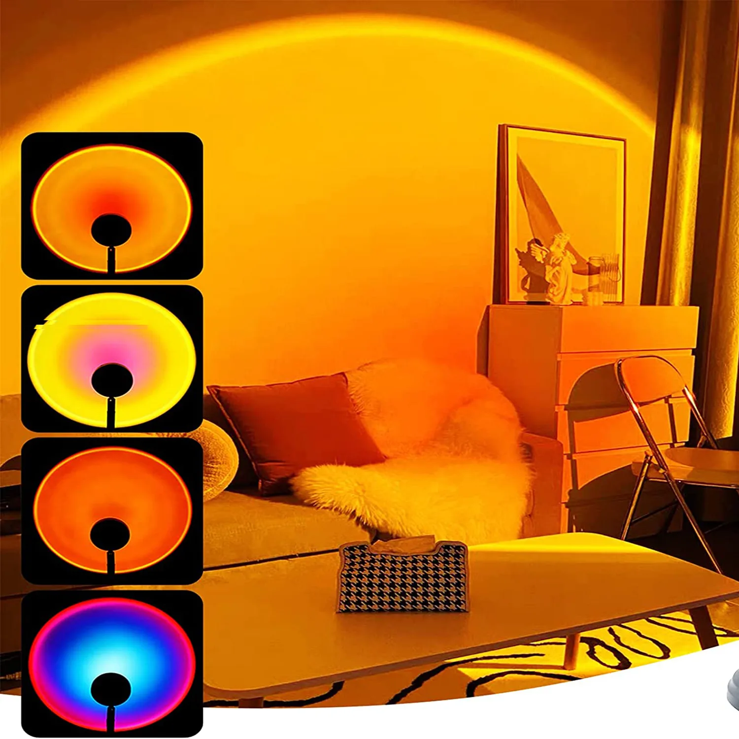 نور ثابت ال ای دی مدل غروب SUNSET-RGB