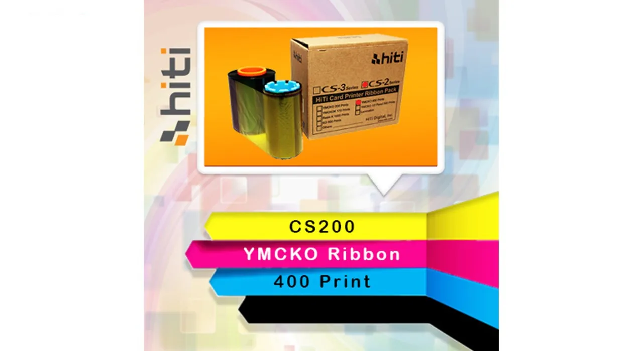 ریبون رنگی هایتی مدل CS200 کد CS2-YMCKO