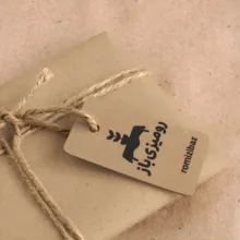 ست رومیزی مخمل 4 تیکه برند رومیزی باز مدل انتزاعی مدرن کد 11062