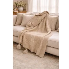 شال مبل مدل مارپیچ سایز 170x130 سانتی متر