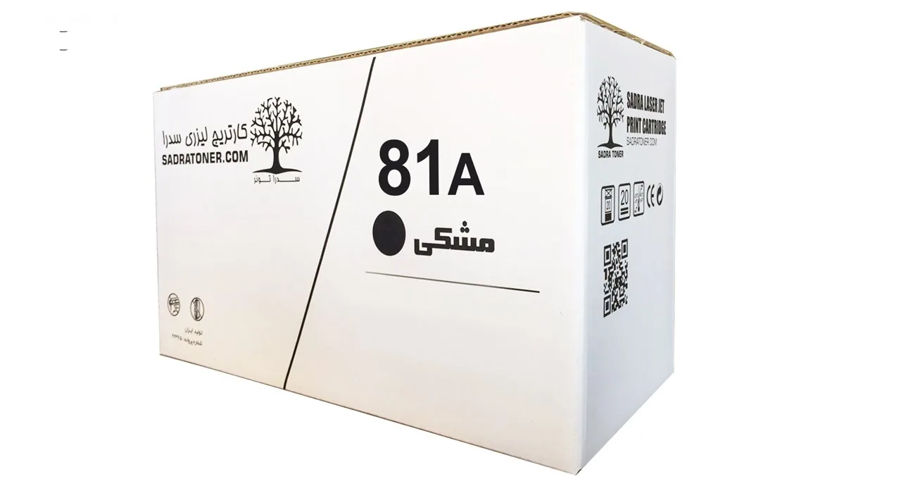 تونر مشکی سدرا مدل 81A