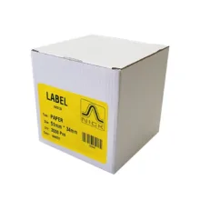 برچسب پرینتر لیبل زن نیک مدل NK5134 سفید- رول 3000 عددی