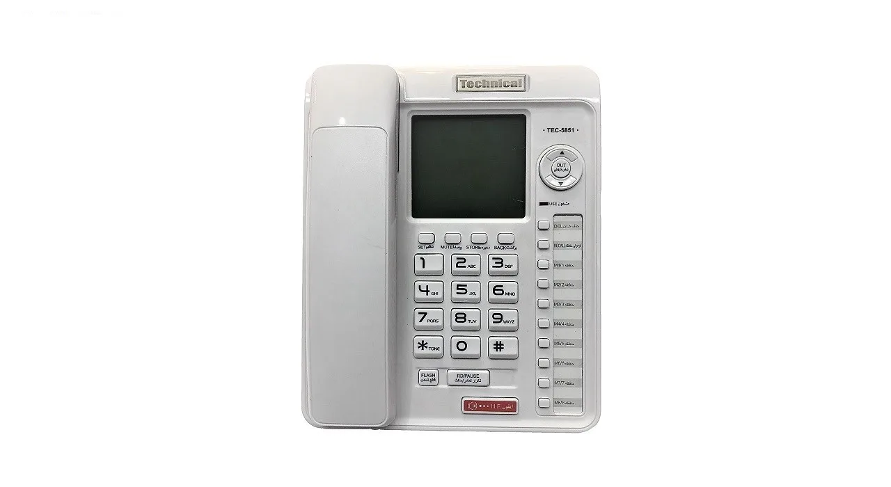 تلفن تکنیکال مدل TEC-5851