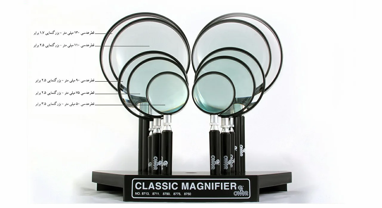 ذره بین کامار مدل 8750G