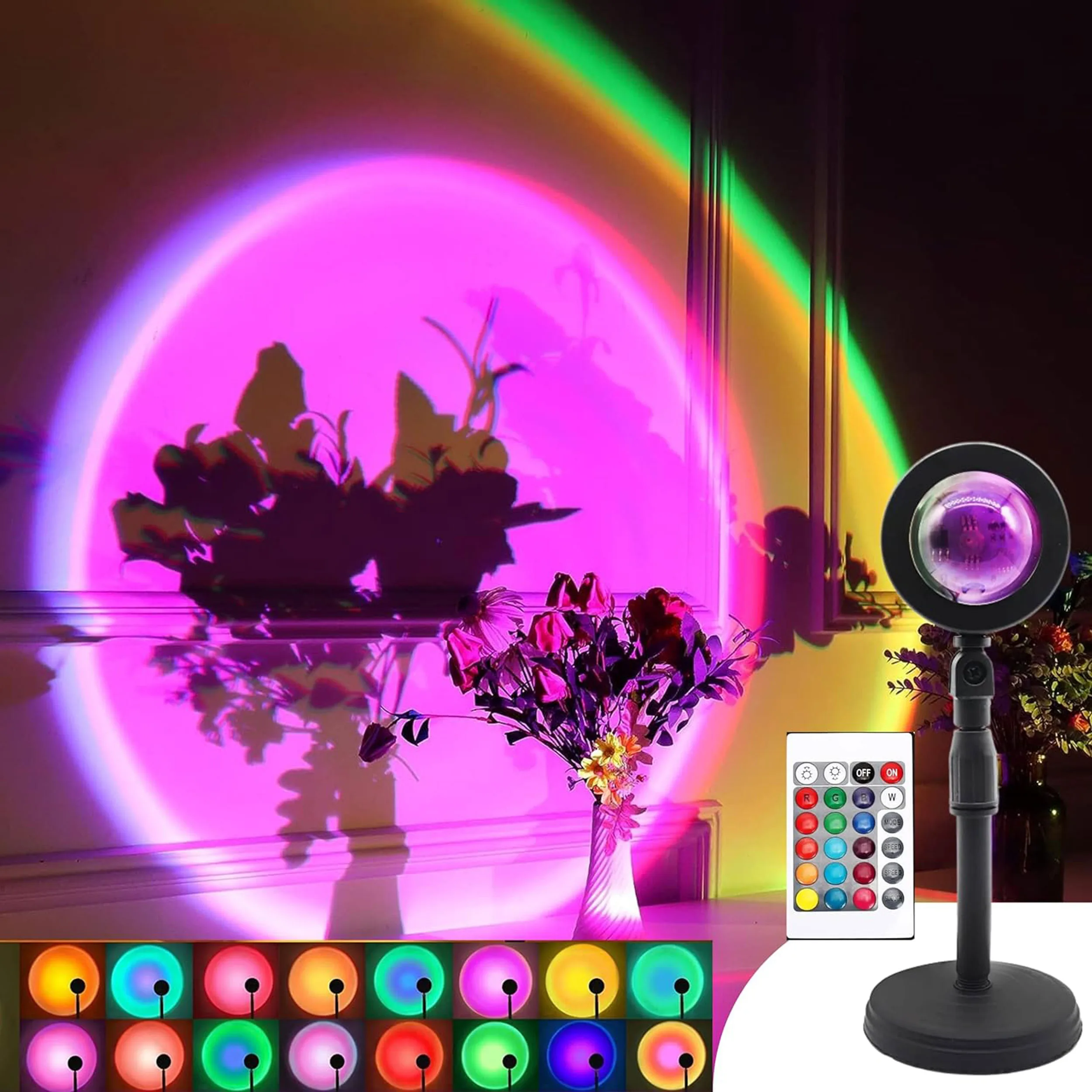 نور ثابت ال ای دی مدل Sunset-RGB