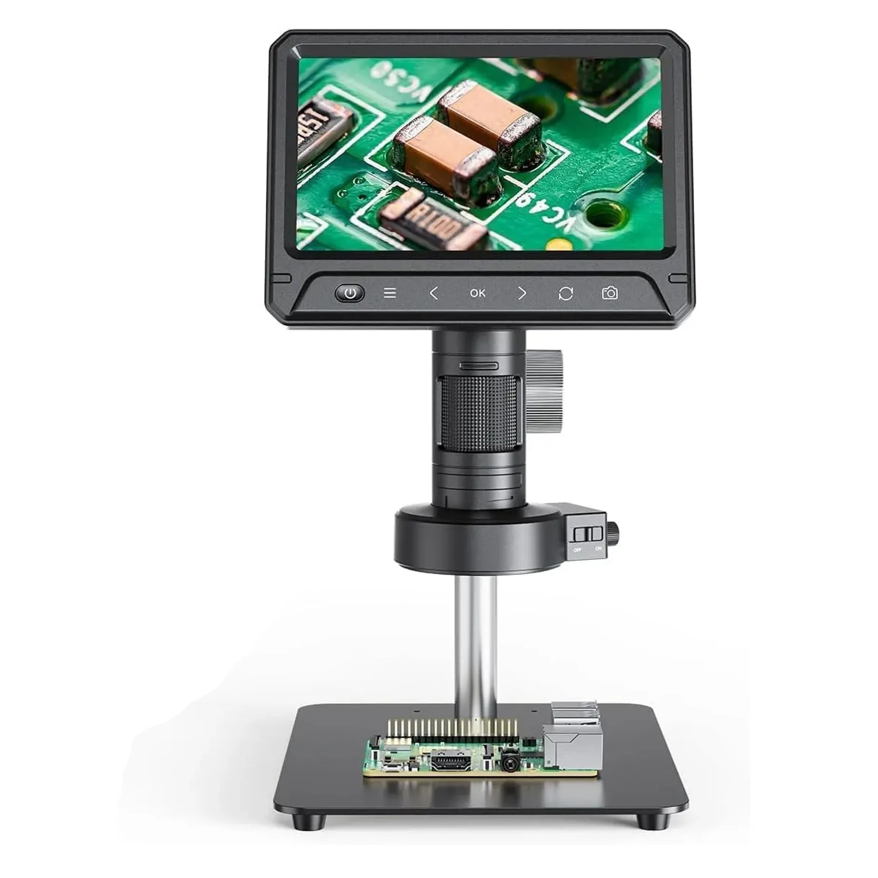 میکروسکوپ دیجیتال مدل 1200X HD 12MP به همراه ریموت کنترل