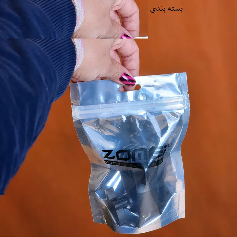 پایه نگهدارنده رینگ لایت به سه پایه زومی مدل ZM-3