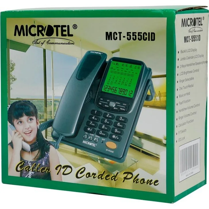 تلفن کلاسیک میکروتل مدل MCT-555CID
