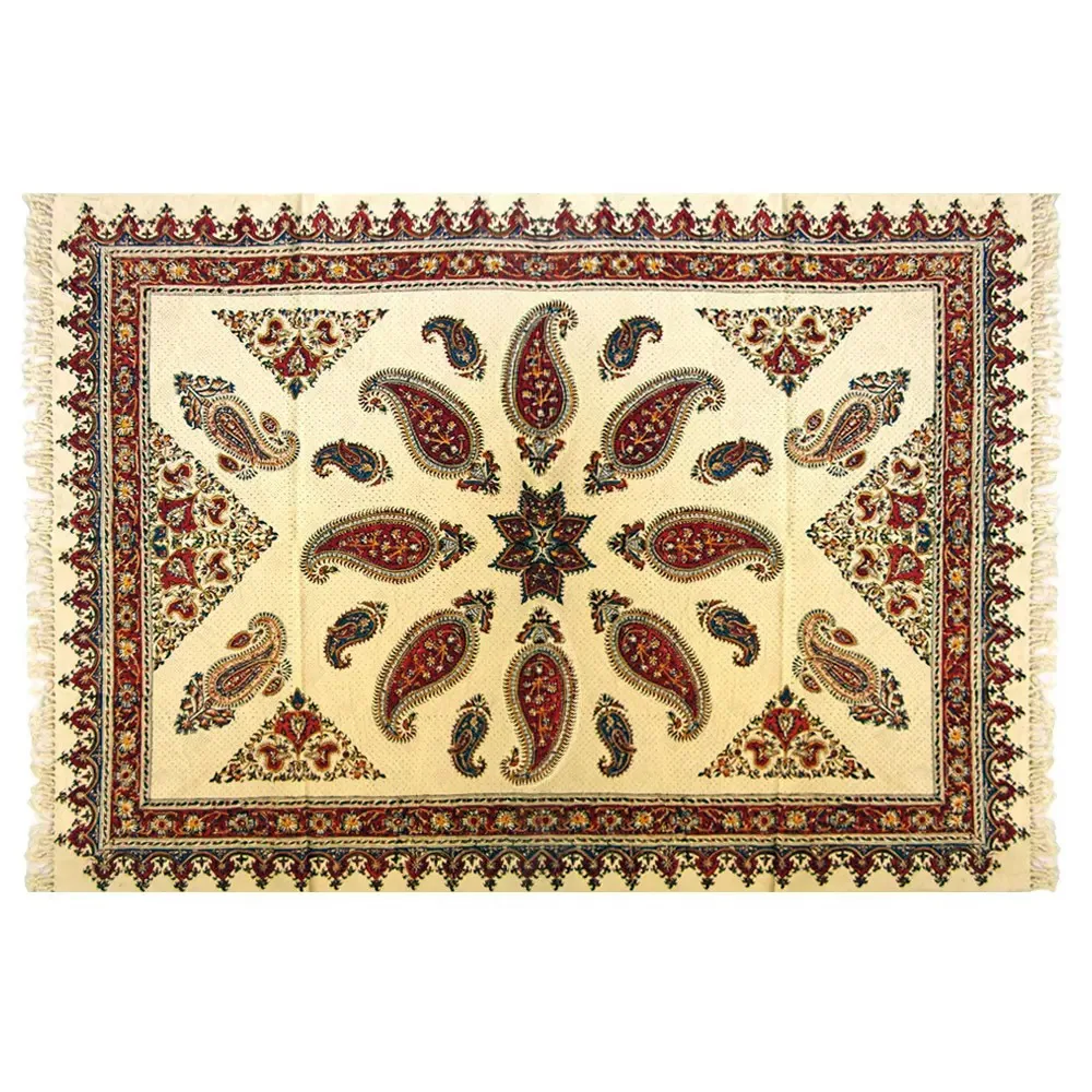 رومیزی قلمکار دن هوم طرح بته جقه کد D.150