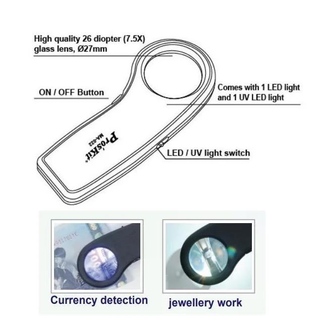 ذره بین پروسکیت مدل MA-022