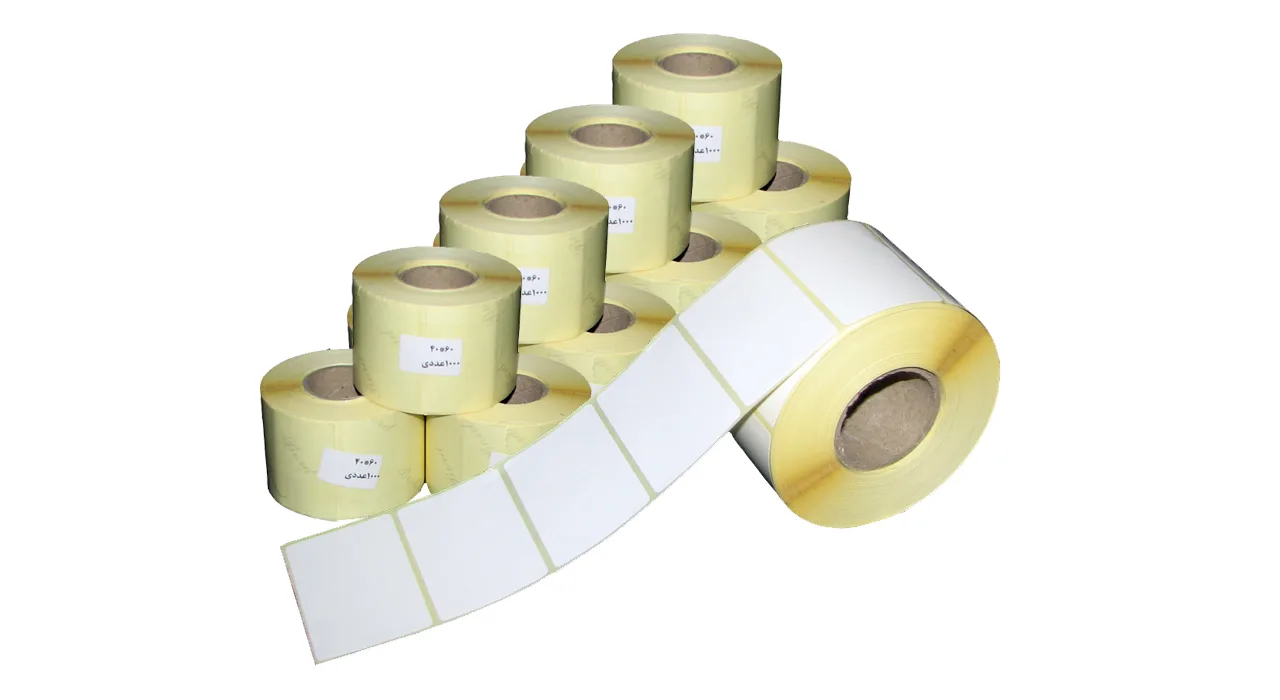 برچسب حرارتی پرینتر لیبل زن آی تی پی مدل ITP4060/1/T دوازده رول 1000 عددی