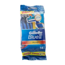 خود تراش ژیلت مدل Blue 2 Plus بسته 14عددی