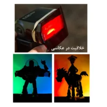 فیلتر فلاش اکسترنال مدل Gels Transparent Color مجموعه 20 عددی