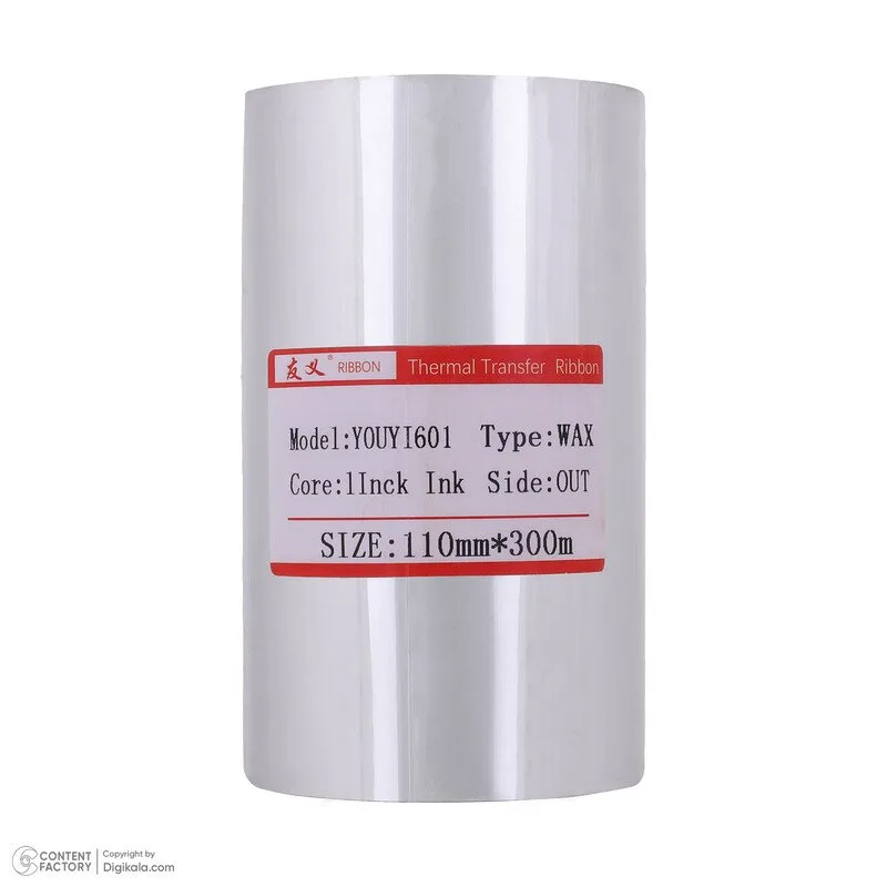ریبون وکس رزین لیبل زن مدل 110mm x 300m