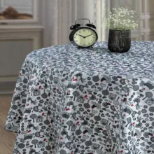 رومیزی رزین تاژ طرح خروس کد 250