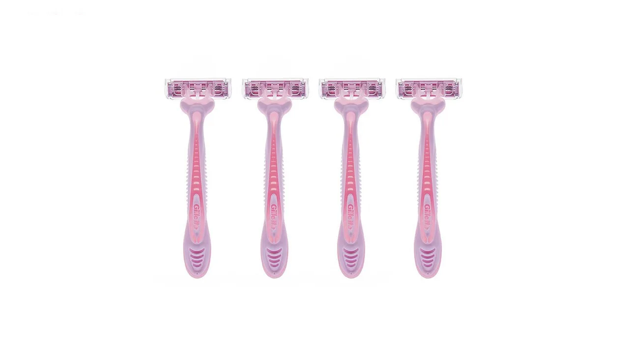 خود تراش ژیلت مدل Simply Venus 3 بسته 4 عددی