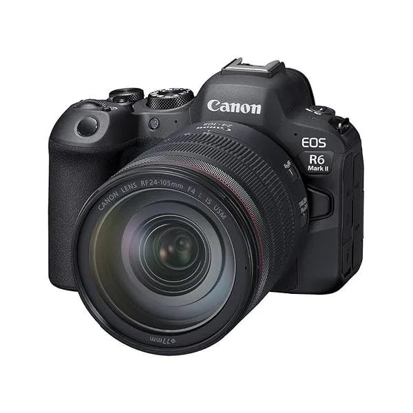 دوربین دیجیتال بدون آینه کانن مدل EOS R6 Mark II به همراه لنز RF 24-105mm F4-7.1 IS STM