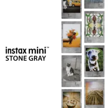 فیلم چاپ سریع فوجی فیلم مدل Instax Mini Stone Gray