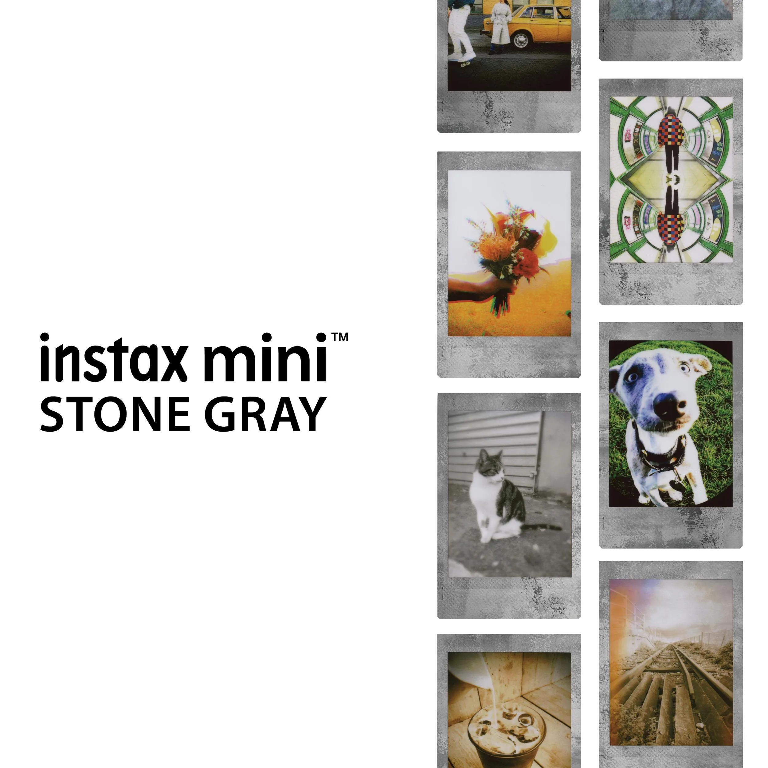 فیلم چاپ سریع فوجی فیلم مدل Instax Mini Stone Gray
