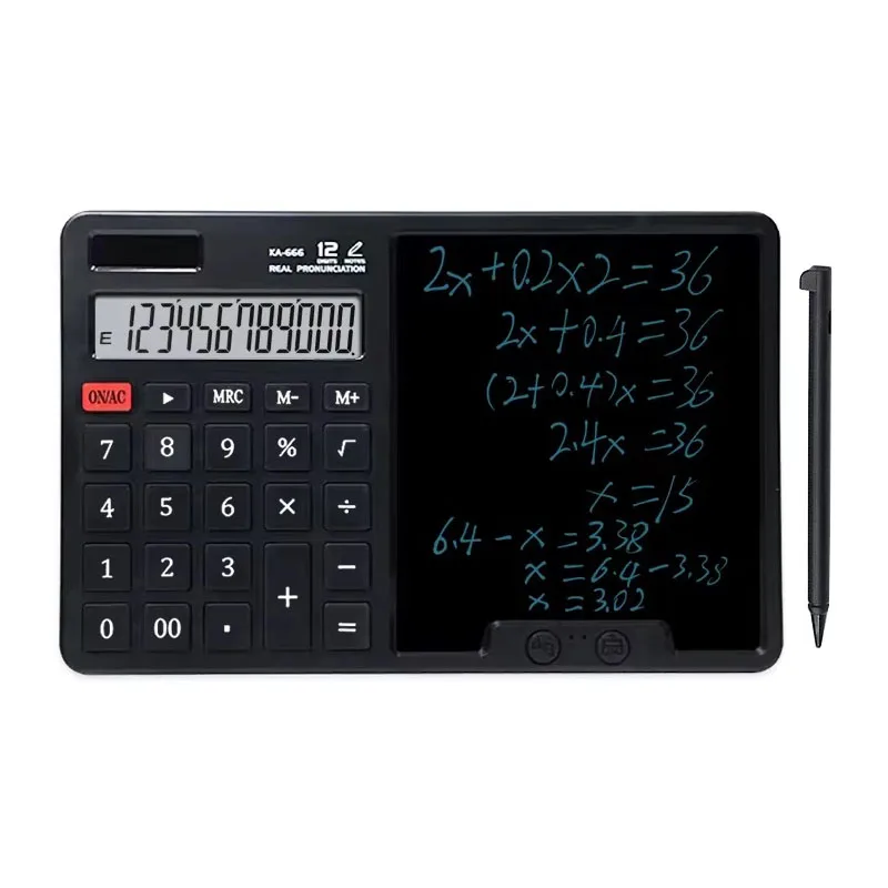 ماشین حساب مدل Writing PadکدKA-666