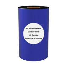 ریبون پرینتر لیبل زن مدل Wax Resin 110mmx300m