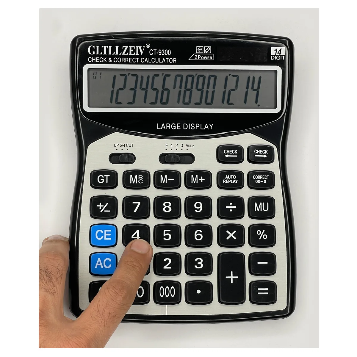 ماشین حساب جی ال تی ال ال زیو مدل CT-9300W